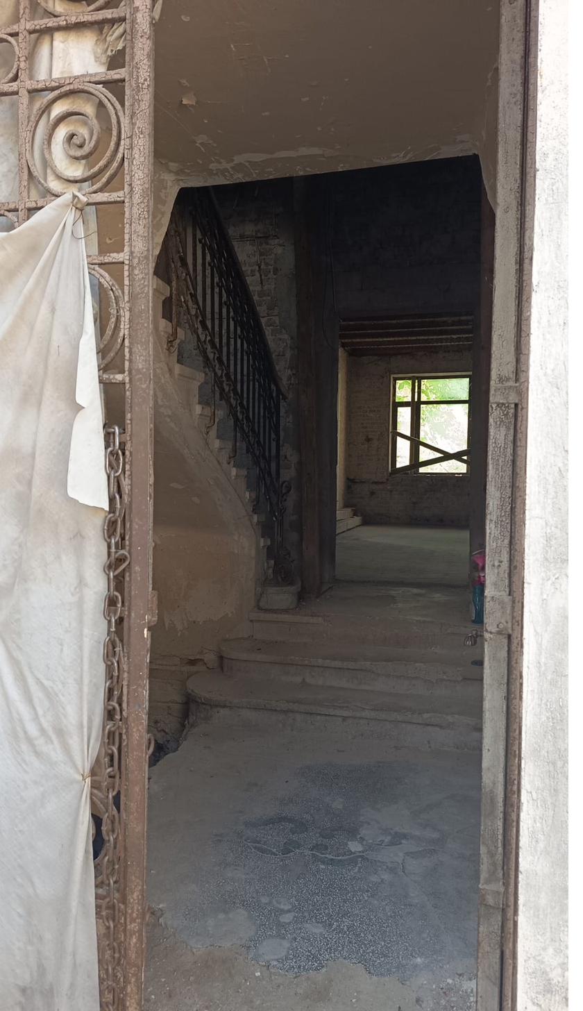 Main Entrance with Iron Gate
