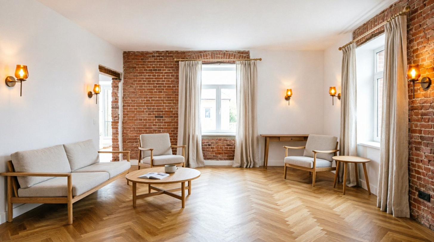 Renovated Living Space Vision